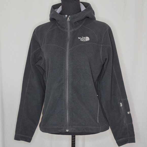 The North Face Windwall Fleece Hooded Zip Jacket - Size S - Picture 1 of 14